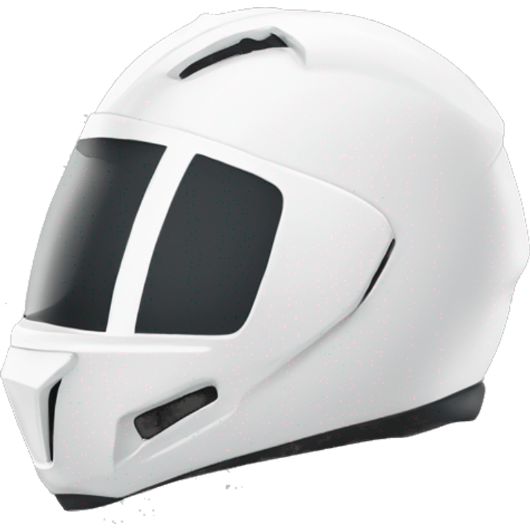 Make his helmet white emoji