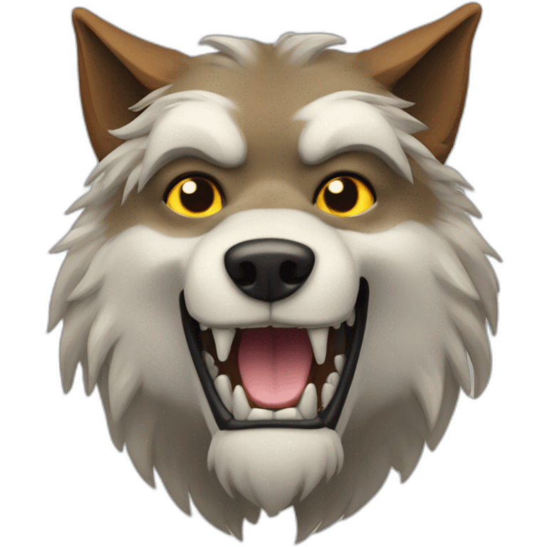 Loup-garou emoji