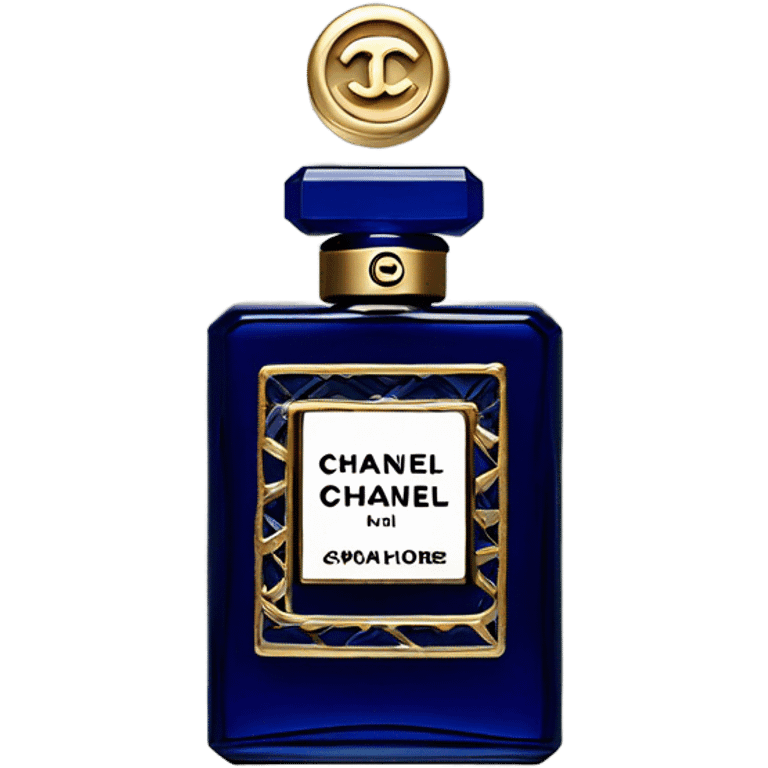 navi blue Chanel perfume emoji