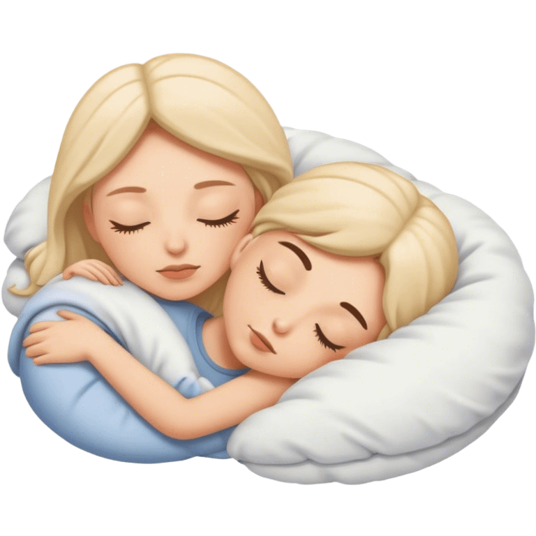 Duo sleep  emoji