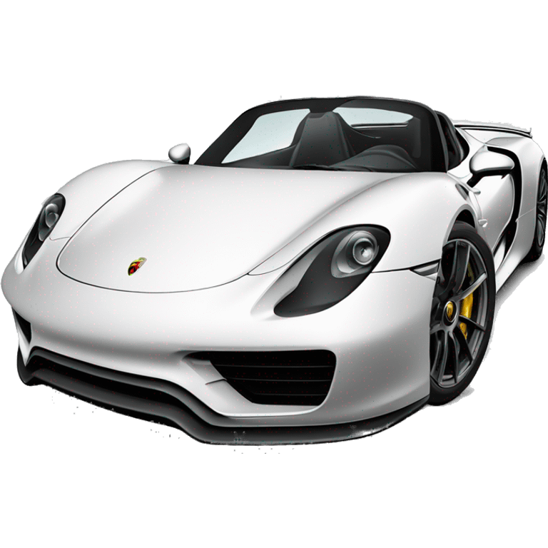 Porsche 918 spyder emoji