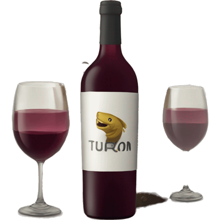 tiburon copa de vino emoji