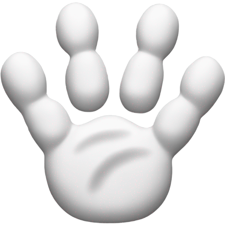 paw cats white emoji