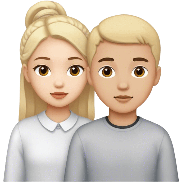 girl and boy together emoji