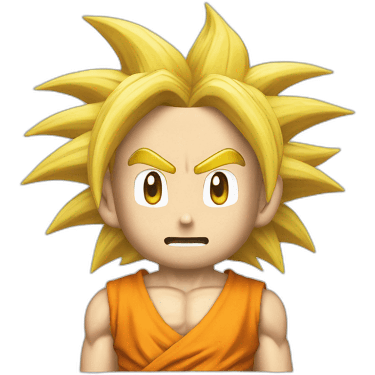 san goku ssj3 emoji