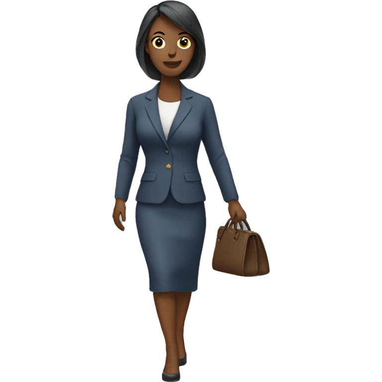 woman dressed nice walking emoji