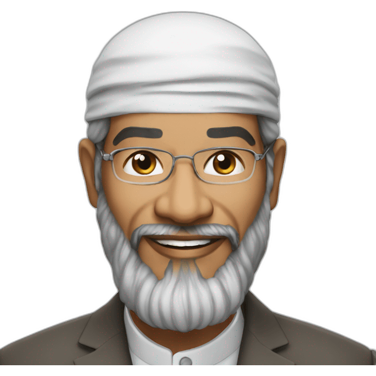 zakir naik emoji