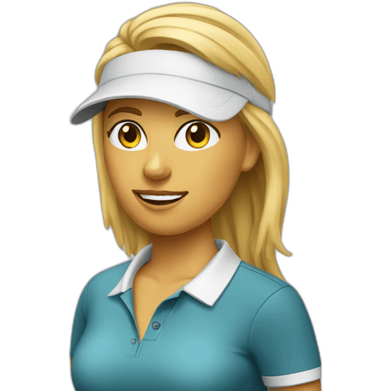 woman-golf-coach emoji