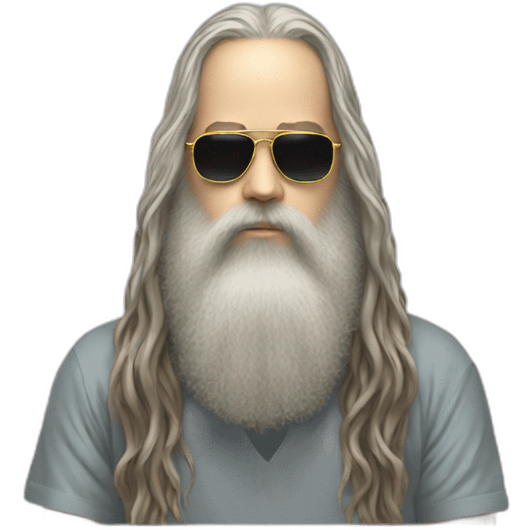 rick rubin who meditates emoji