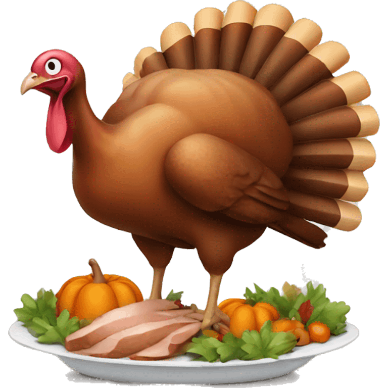 Thanksgiving turkey  emoji