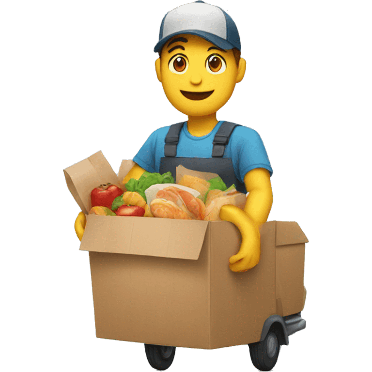 food-delivery emoji