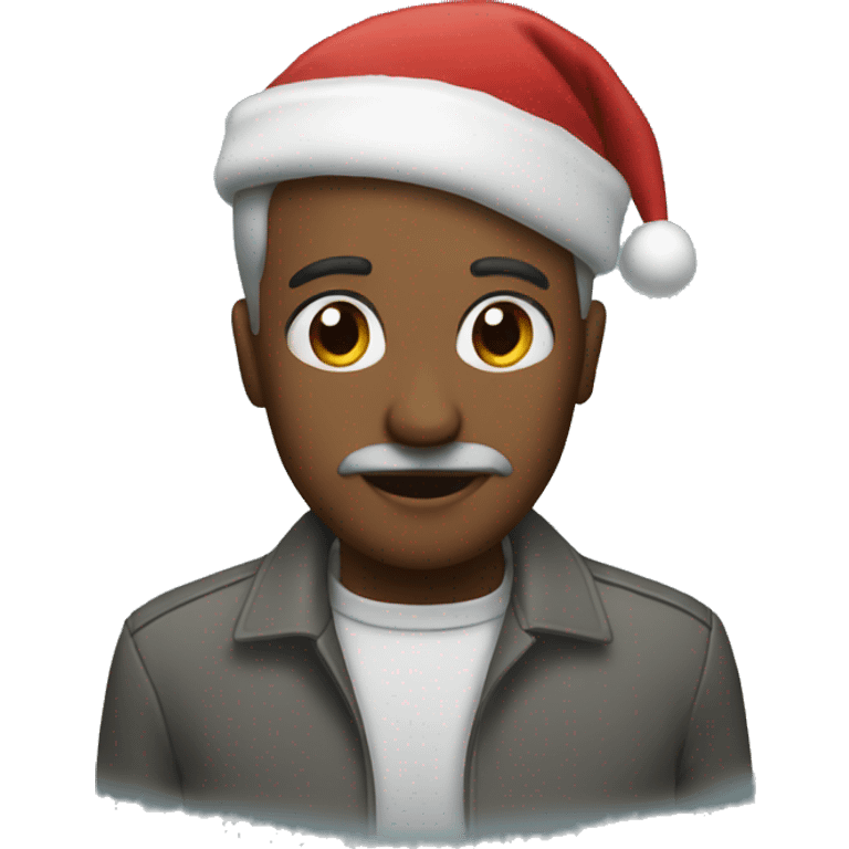 grey christmas emoji