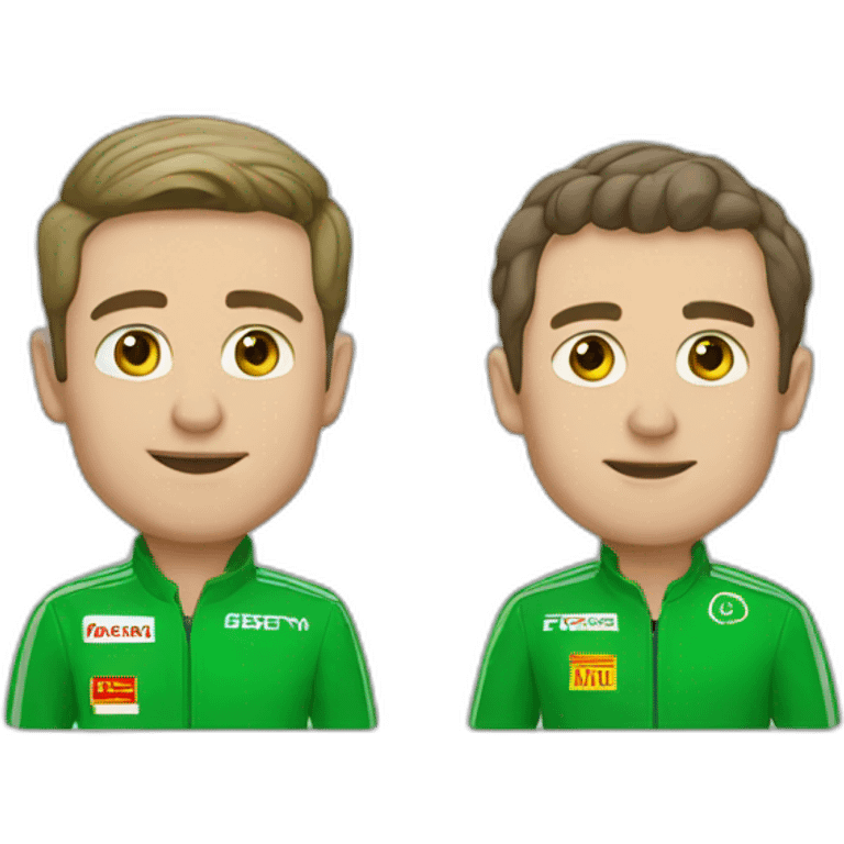 Zelenskiy and F1 emoji