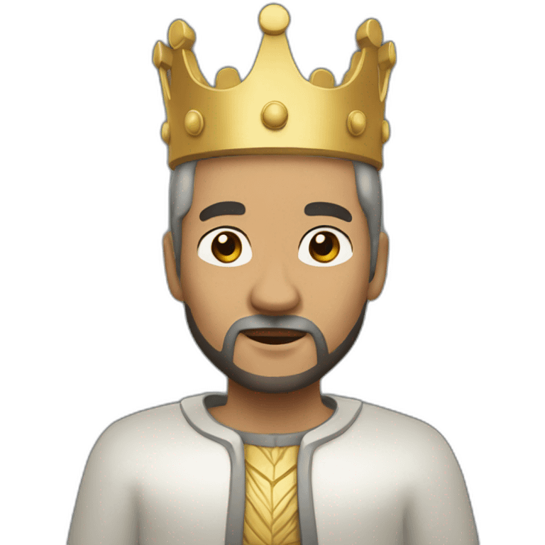 white king emoji