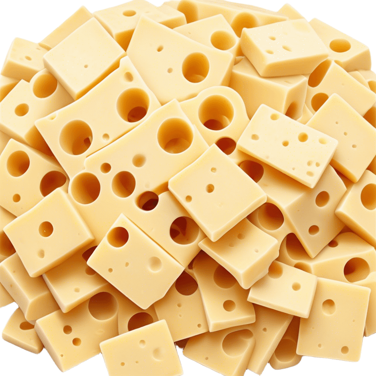 shredded white cheese emoji