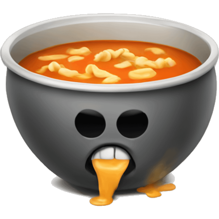 Soup that is gangster emoji