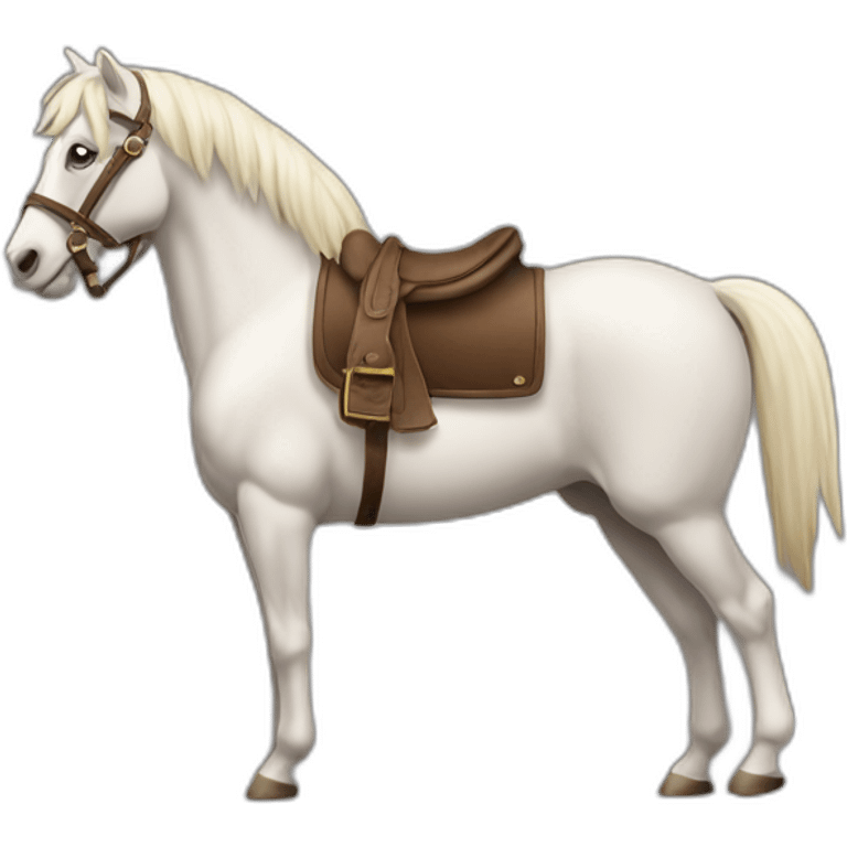 Cheval qui cabre emoji