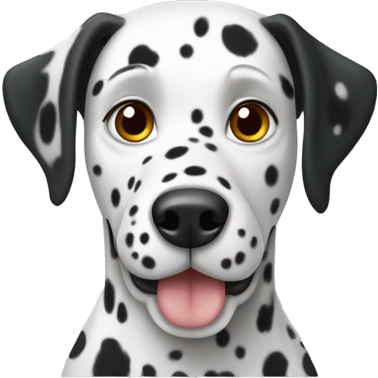 dalmatian dog emoji