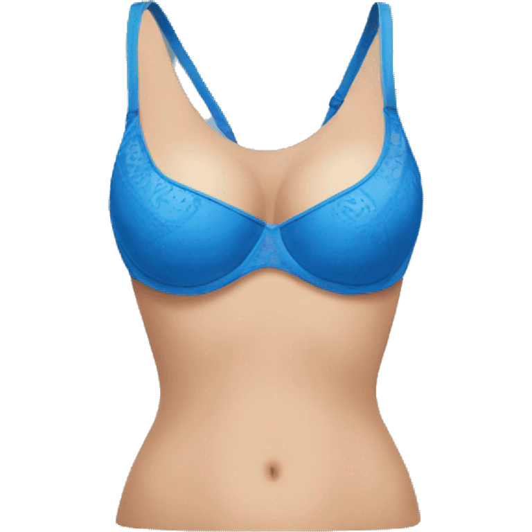 BLUE COLOR BRA emoji