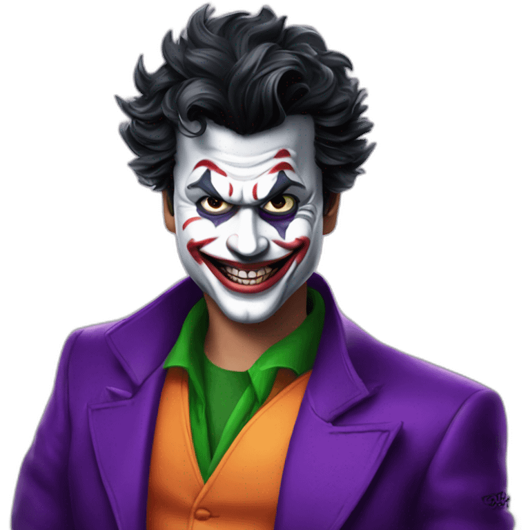 thalapathy vijay in as joker emoji