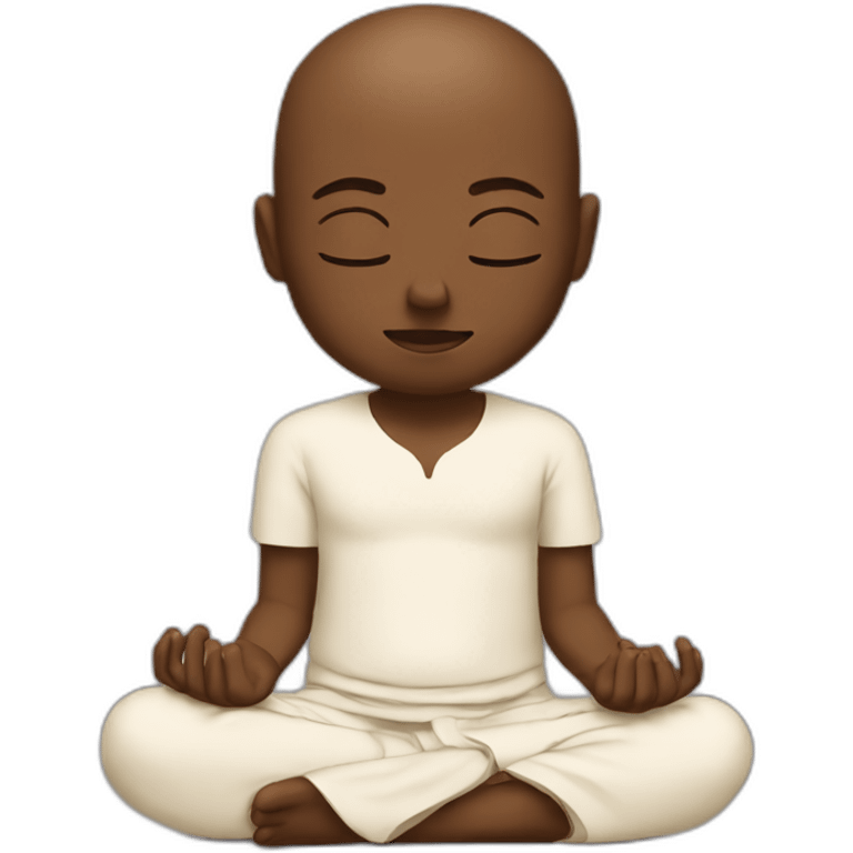 meditation emoji