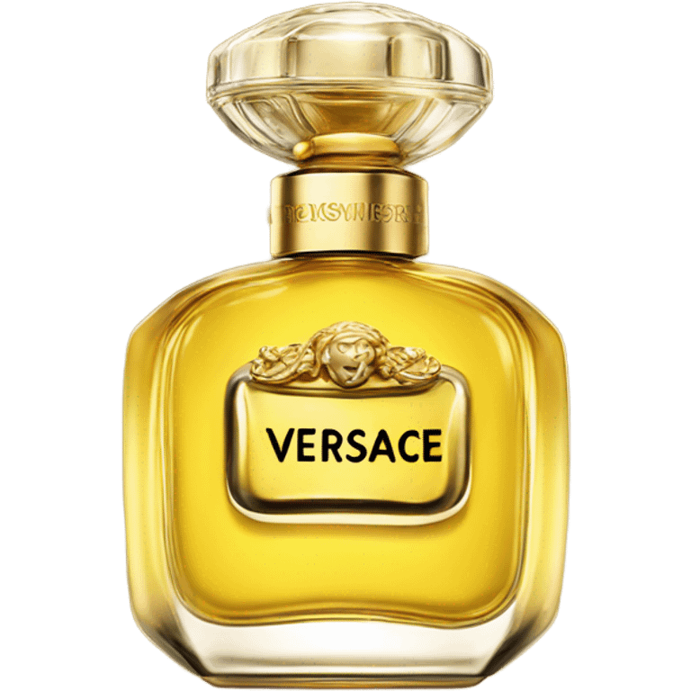 Yellow Versace perfume  emoji