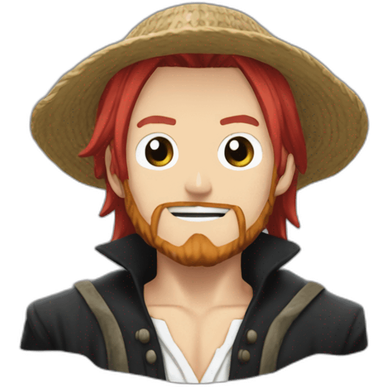 Shanks Le roux One piece emoji