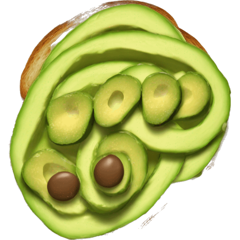 Avocado toast  emoji