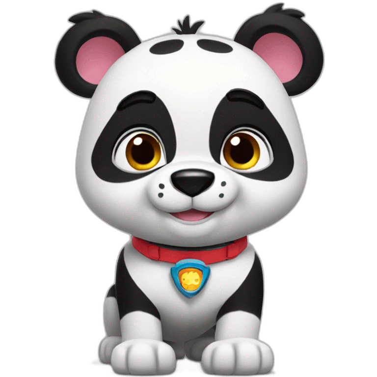 paw patrol panda emoji