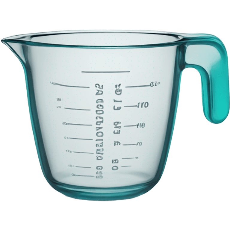 Pyrex measuring cup emoji