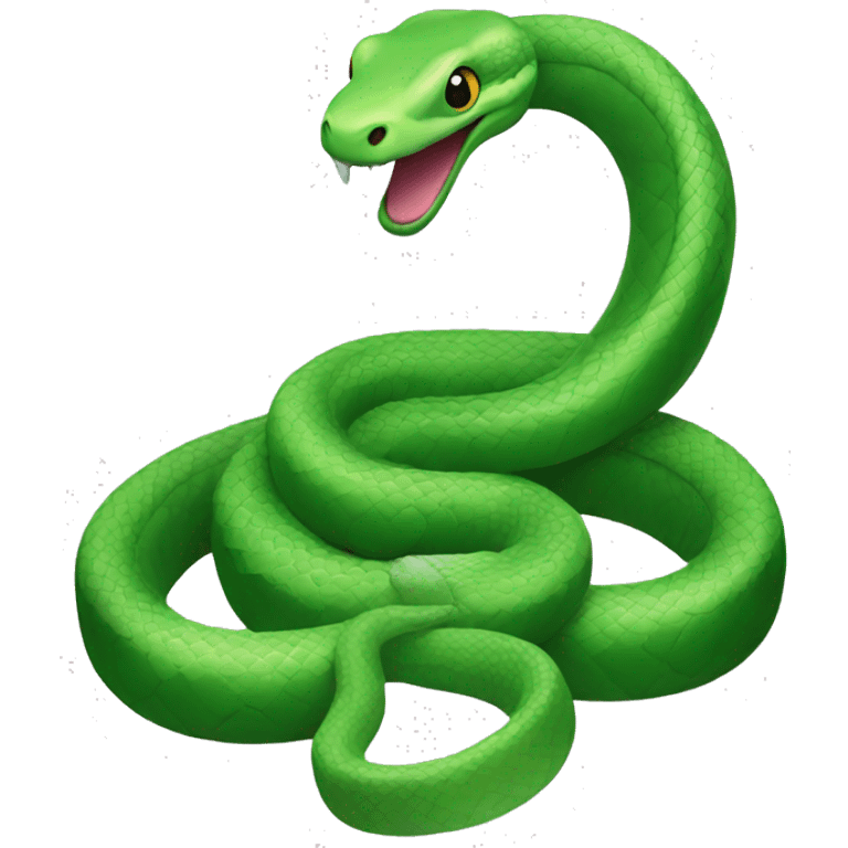 Green snake emoji