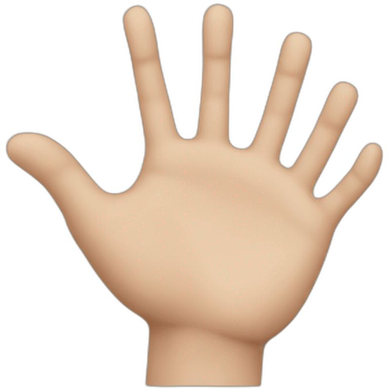 human hand emoji