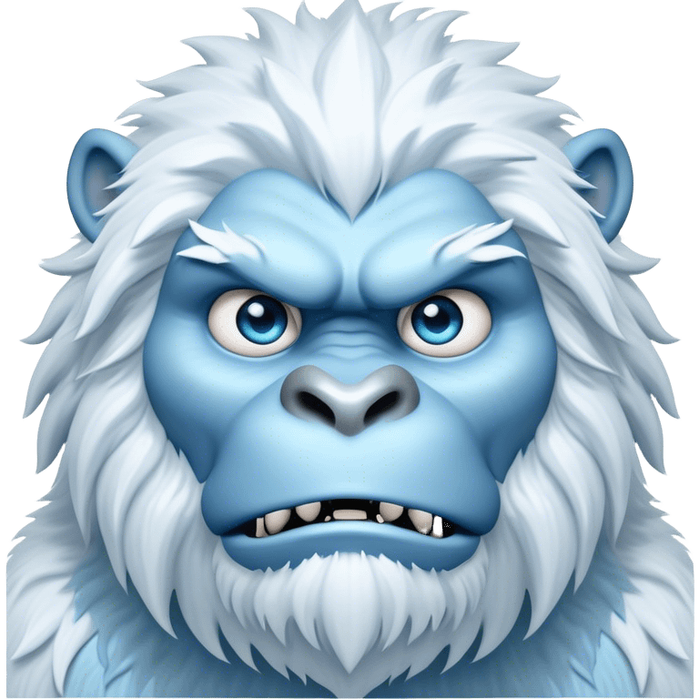 Cinematic Realistic WoW Yeti Portrait, head tilted epicly and inquisitively, showcasing a primal blend of raw might and mystical allure. His thick, shaggy fur in icy whites and pale blues and piercing ice-blue eyes are rendered in meticulous detail under dynamic, frosty lighting, high shine, epic and awe-inspiring, embodying the mystique of the frozen wilderness. emoji