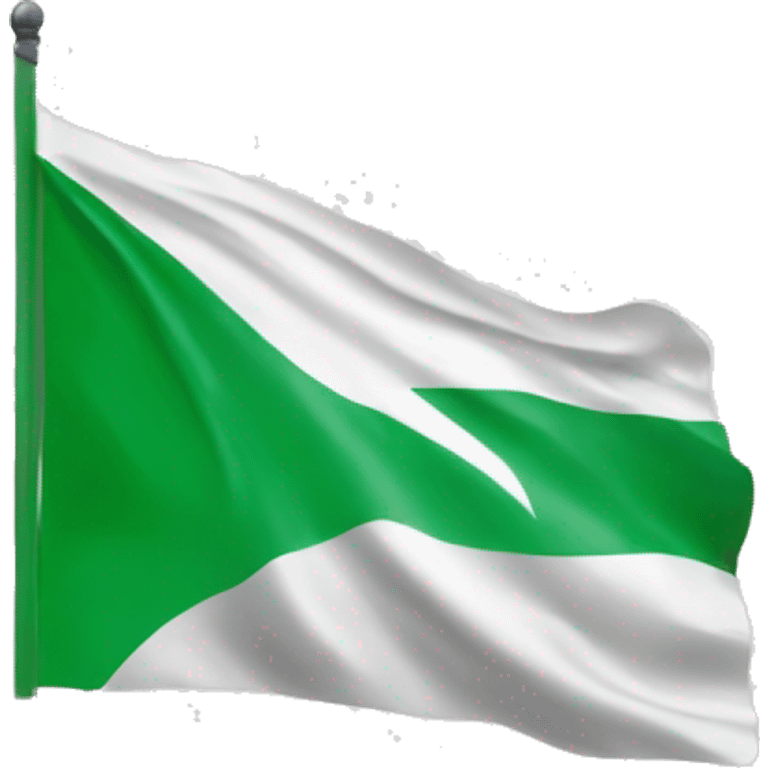 Green Syrian flag emoji