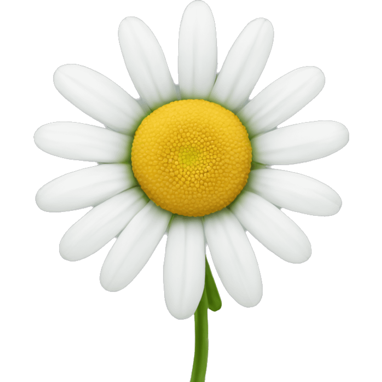 white daisy emoji