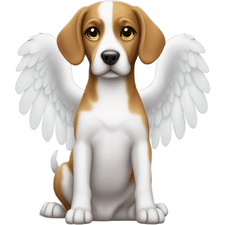 dog angel emoji