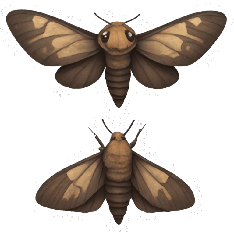 Death moth emoji