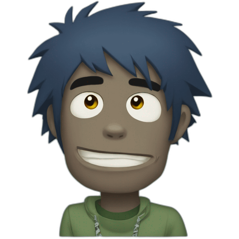 gorillaz 2d emoji