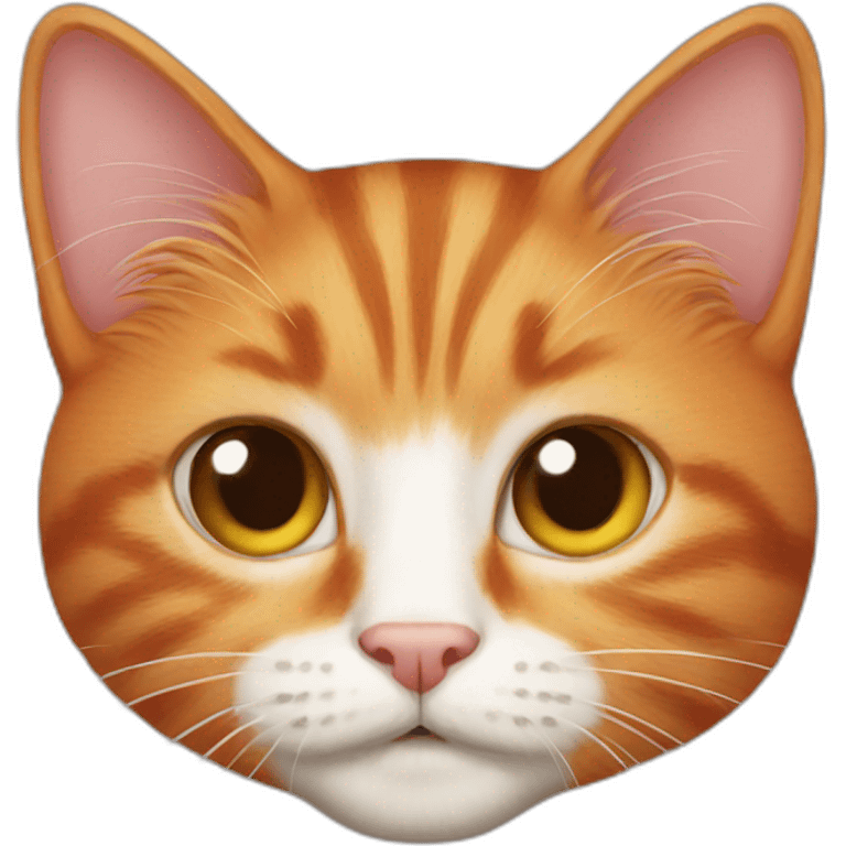 red head cat emoji