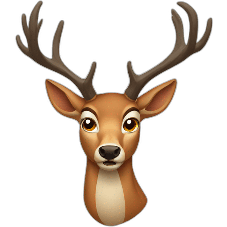 Angry spanish deer emoji