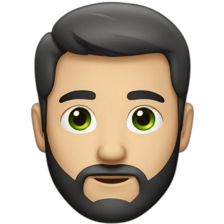 HOMBRE DE rubio ojos verdes pelo corto emoji