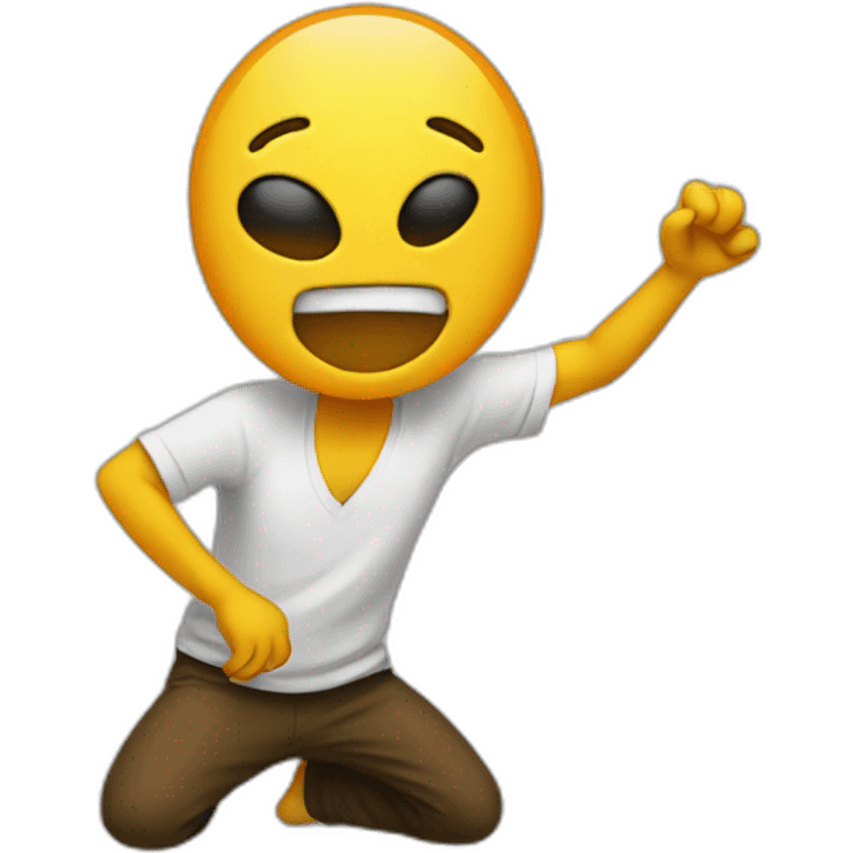 emoji dab emoji