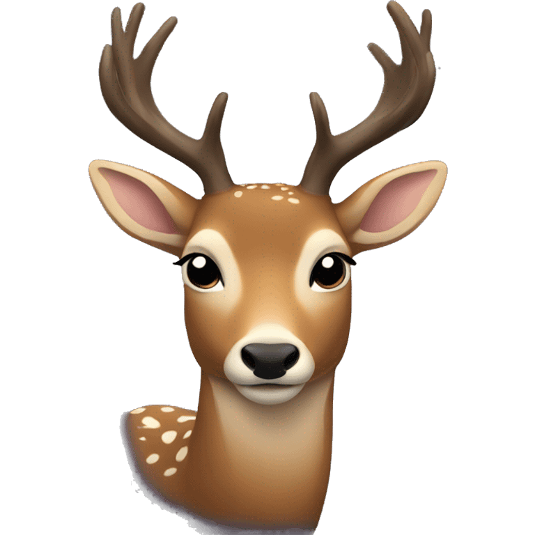 Deer with stars emoji