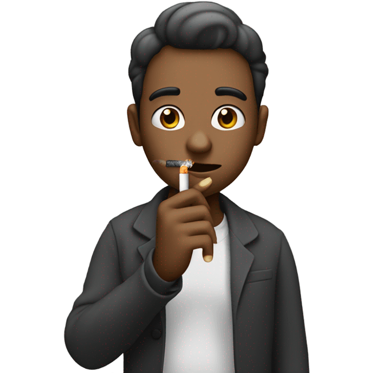 Smoking a cigarette  emoji