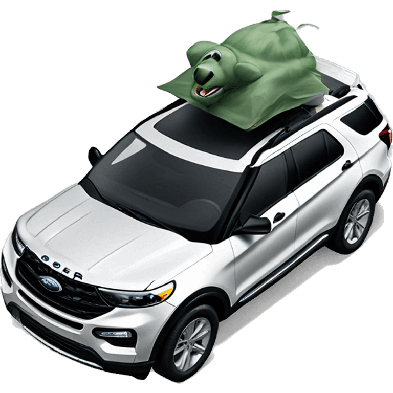 2020 ford explorer tornado patrol vehicle  emoji