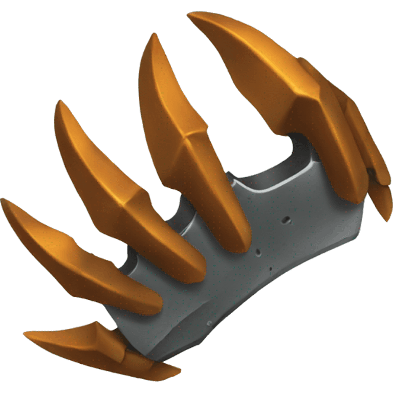 metal claws emoji