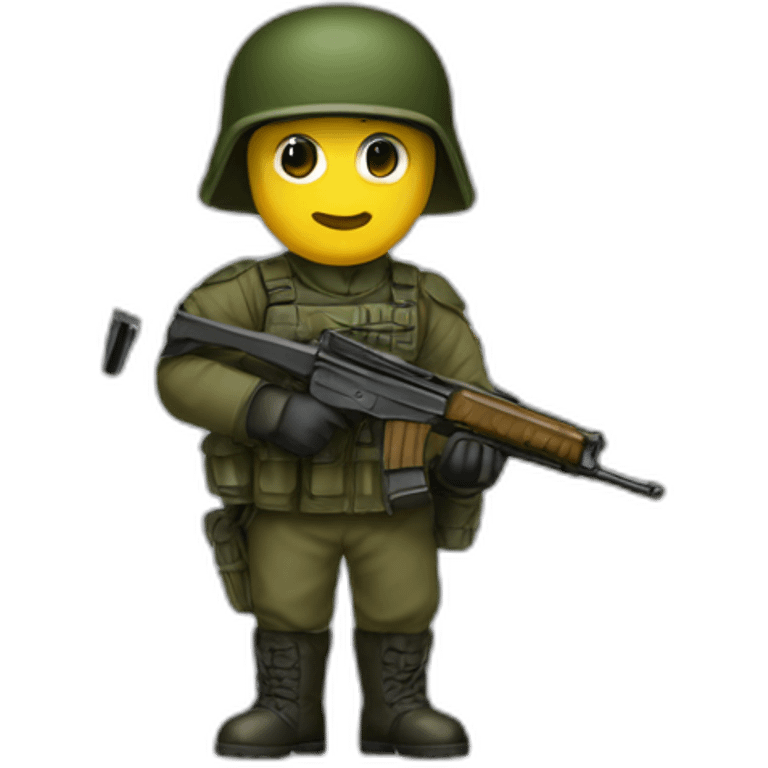 Korps commando troepen emoji