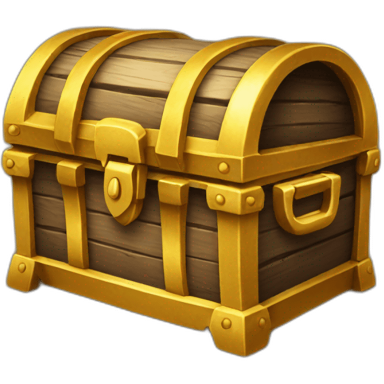 Golden chest emoji