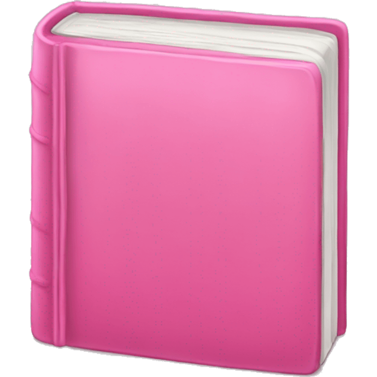 pink book emoji