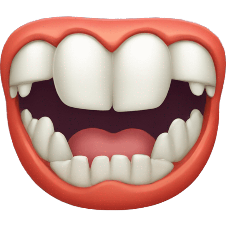 monster zookeeper teeth emoji